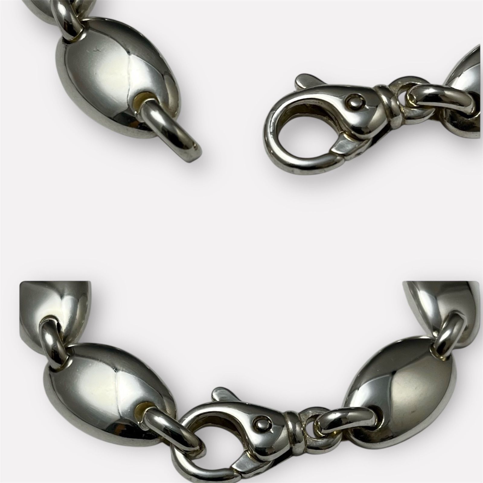  Tiffany Co ティファニー ペブル リンク ブレスレット シルバー 925 ブレスレット アクセサリー