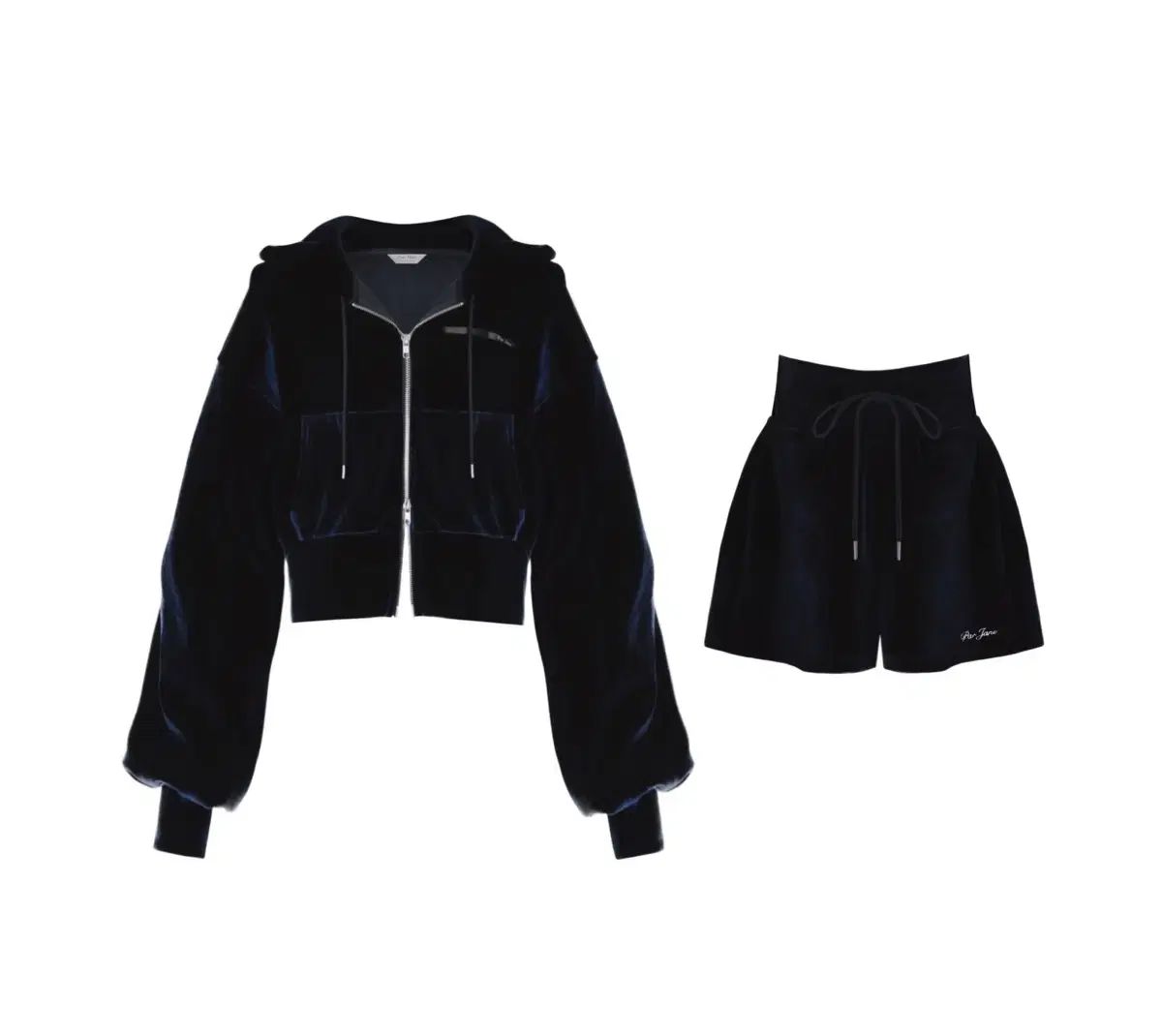 リボン ジップアップ