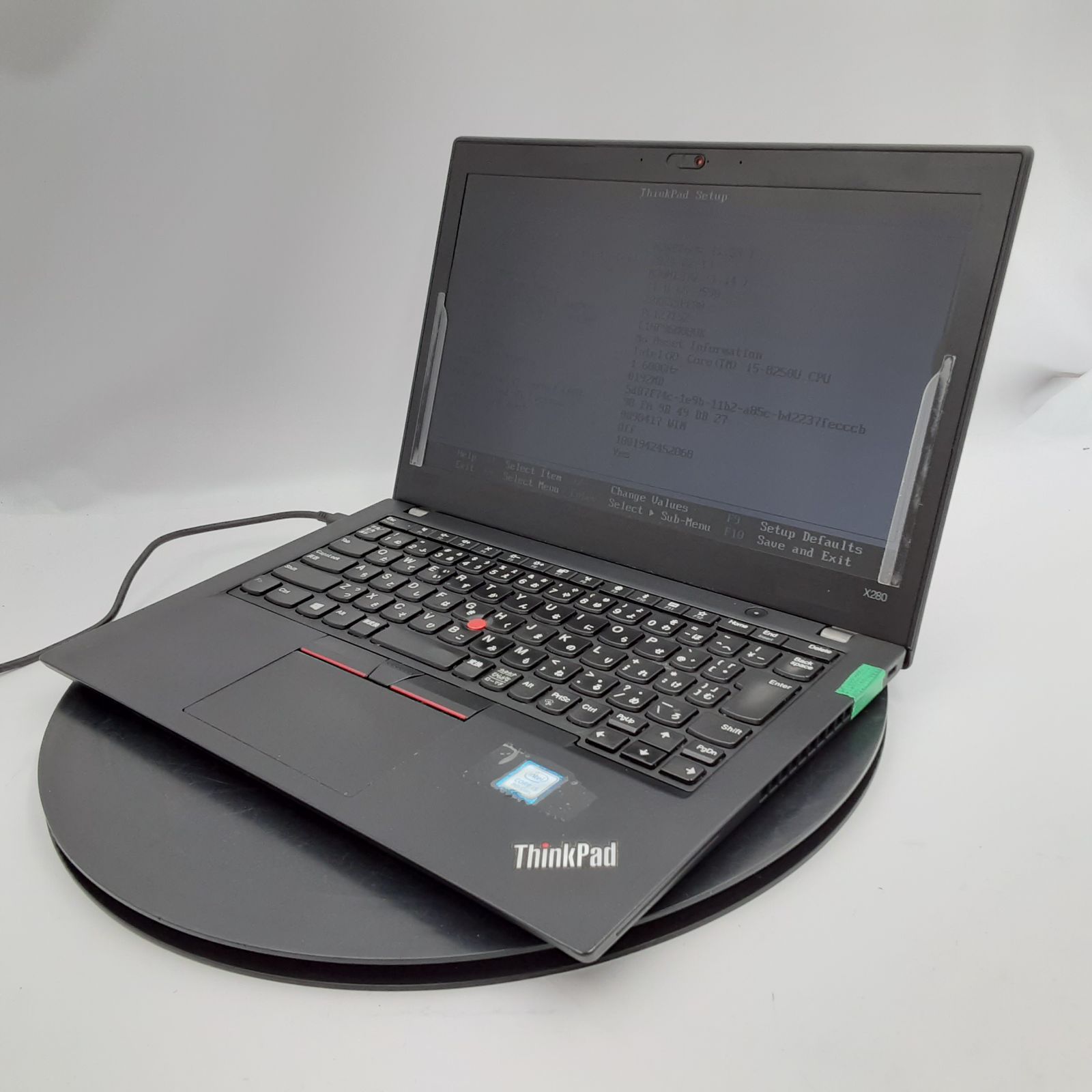 Lenovo ThinkPad X280 ジャンク ☆USBポート不良/ジャンク☆Lenovo ThinkPad X280 [Core i5 8250U 8GB
