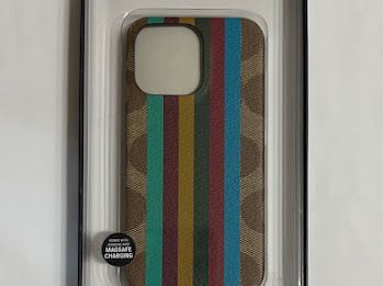 コーチ COACH iPhone 13 pro 対応 ケースC 8088 KHAKI MULTI CO-404
