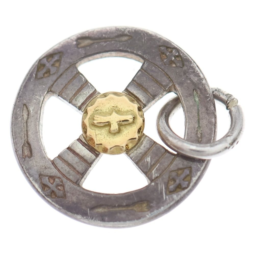 TADY KING タディアンドキング ネィティブホイールSV K 18 GPイーグル ペンダントトップ シルバー ゴールド