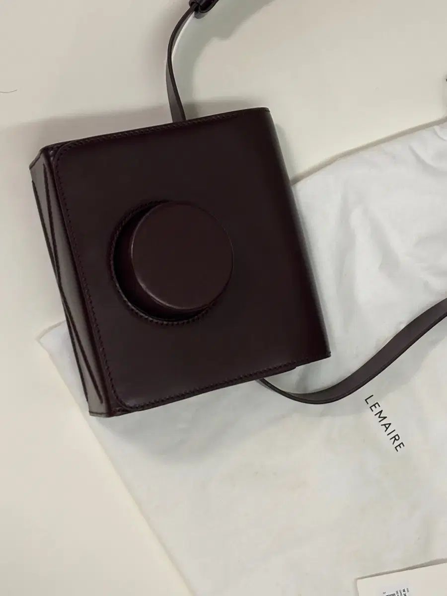 LEMAIRE ルメール カメラバッグ レッド ワイン