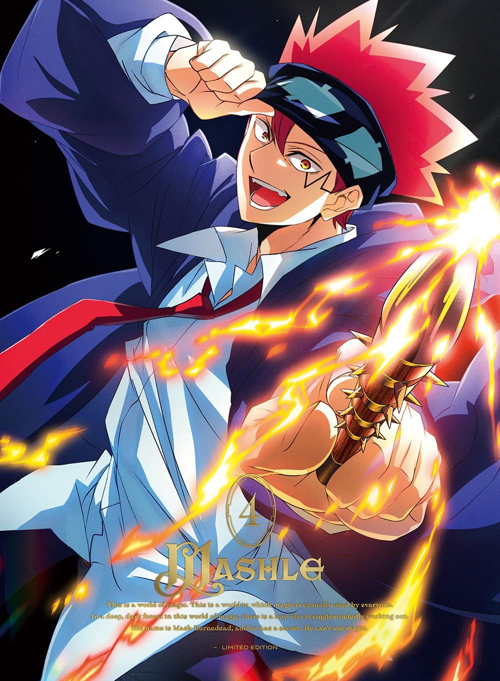 マッシュル-MASHLE- Vol.4(完全生産限定版) [DVD](中古品) - メルカリ
