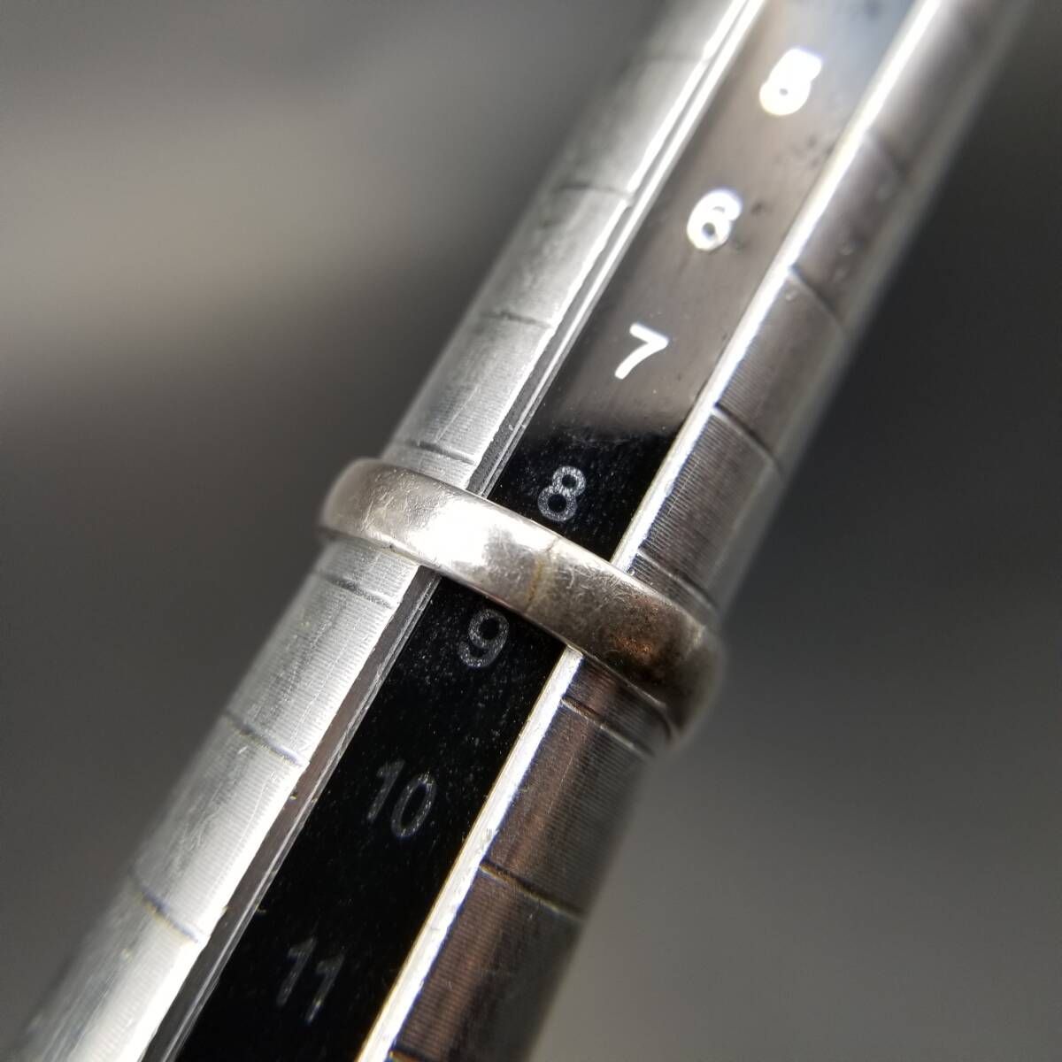 オニキス インレイ 925 シルバー ヴィンテージ シグネット リング