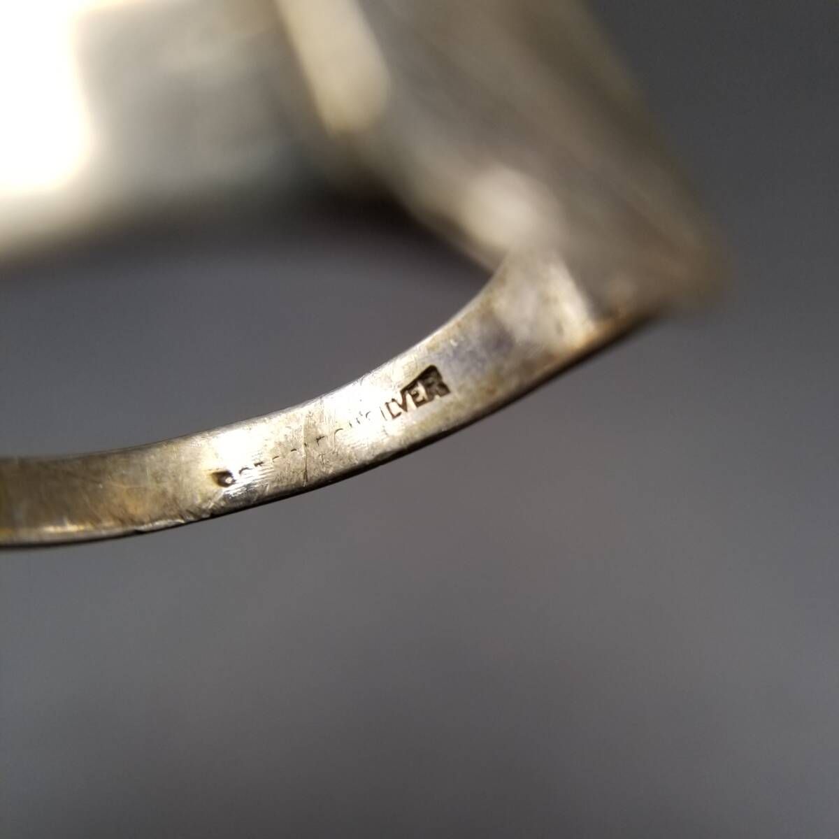 ヴィンテージ　リング　アンティーク　アメリカ　シグネット　925 シルバー インディアンヘッド 先住民 スクエアシグネット ヴィンテージ リング