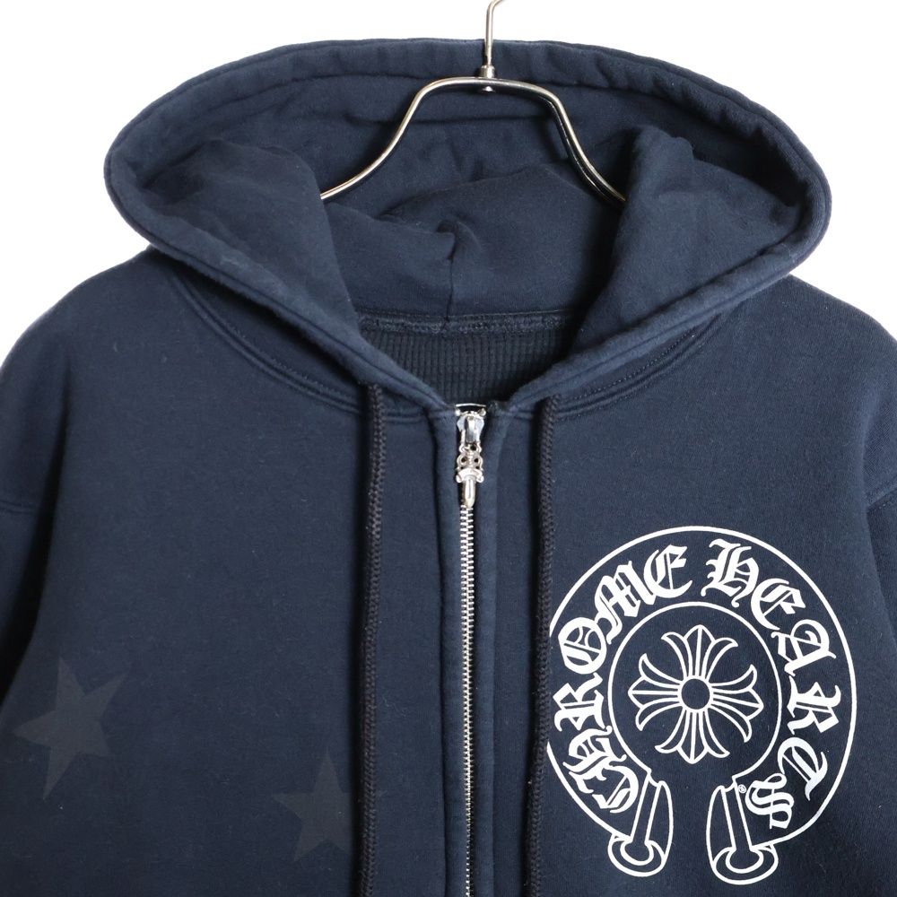 CHROME HEARTS (クロムハーツ) OLD SWTSHRT HD ZIP オールド ホース