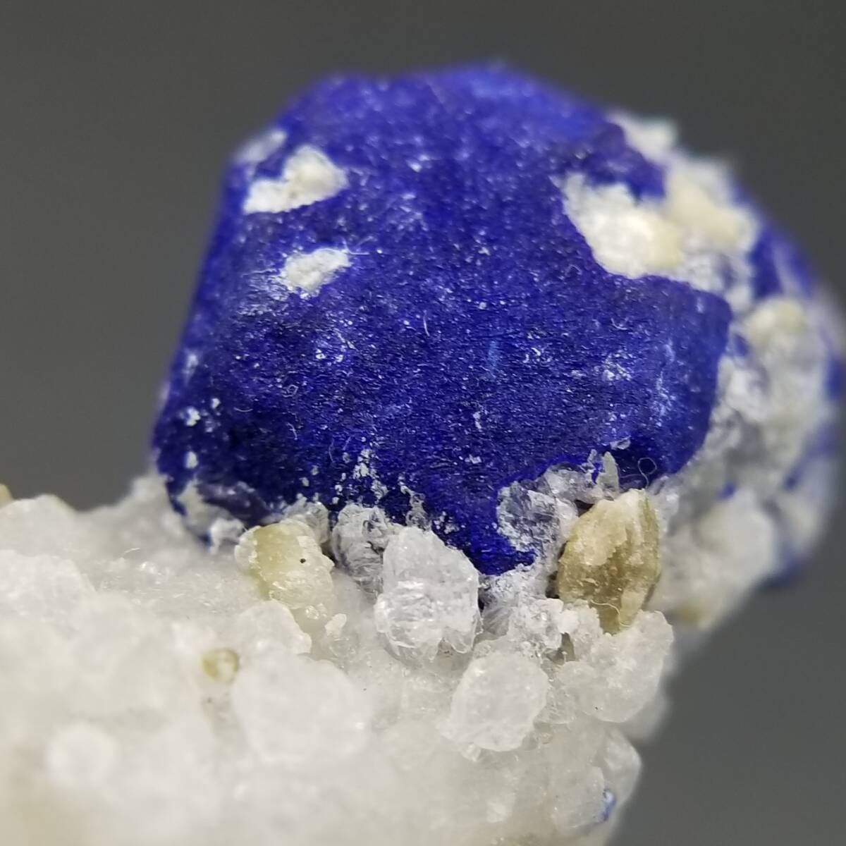 アフガニスタン バダフシャン産 ラズライト 青色母岩付 天然石 原石