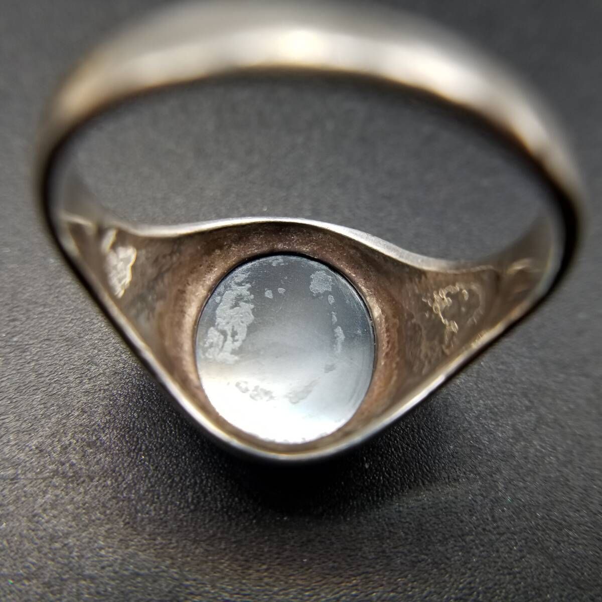 レトロ ローマン騎士 インタリオ 925 シルバー ヴィンテージ