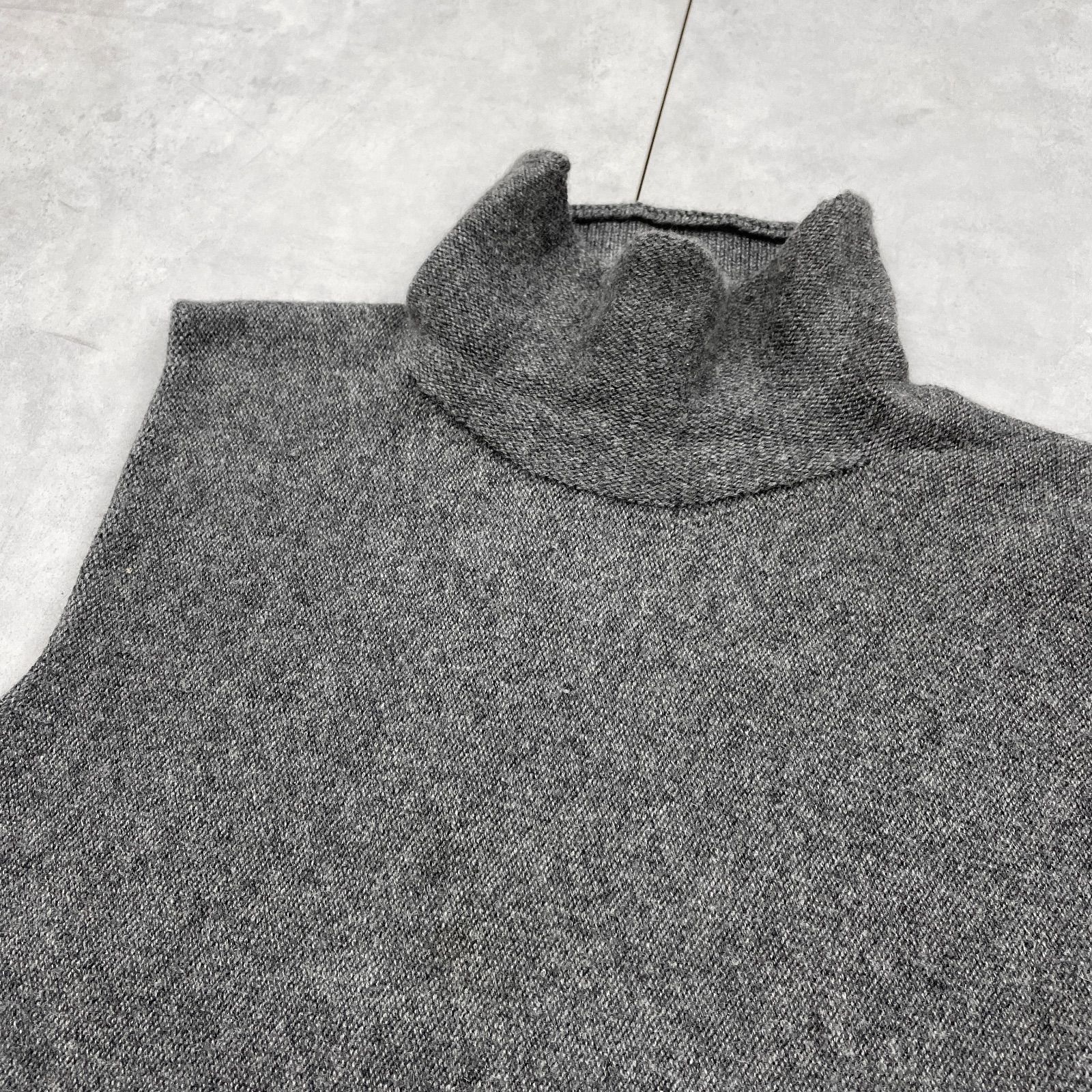 エルメス　HERMES マルジェラ期　ノースリーブ　トップス　M〜L 女性ニット HERMES - 美品 エルメス HERMES ニット セーター マルジェラ期