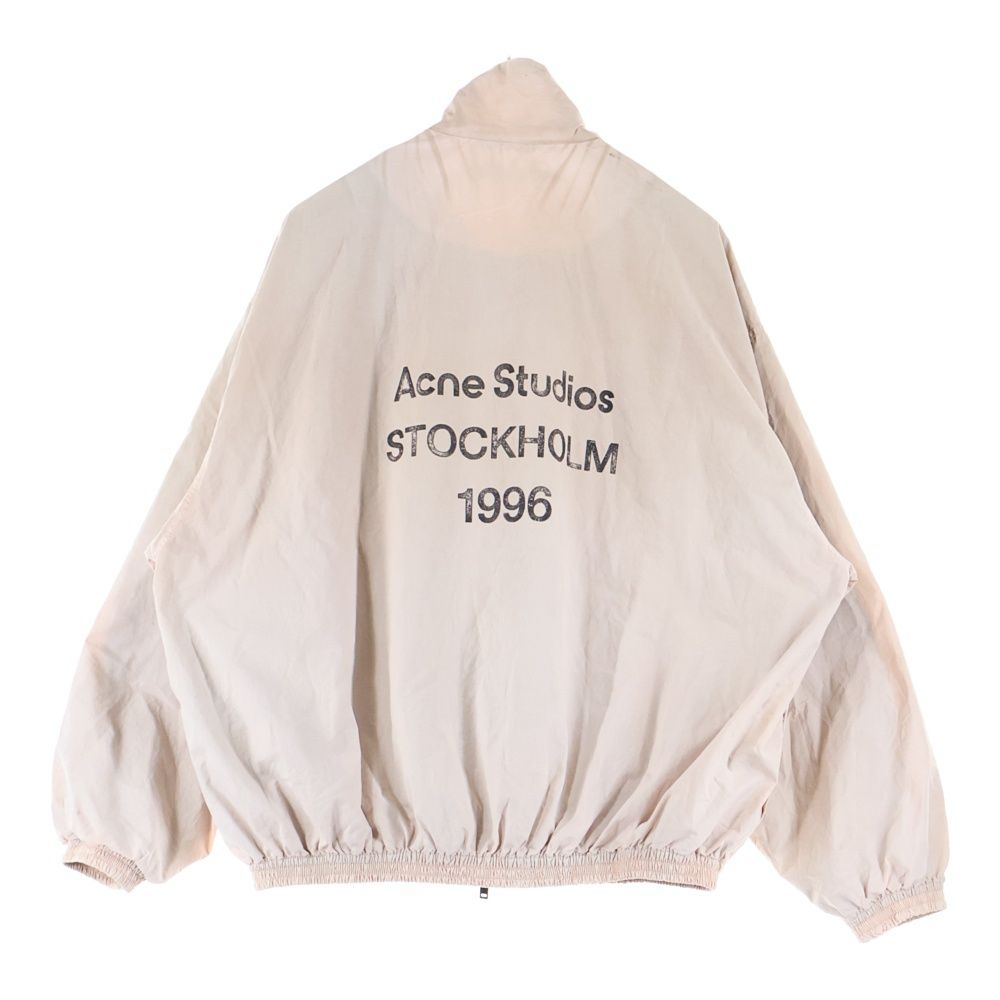 Acne Studios (アクネ ストゥディオズ) LOGO ZIPPER JACKET バックロゴ