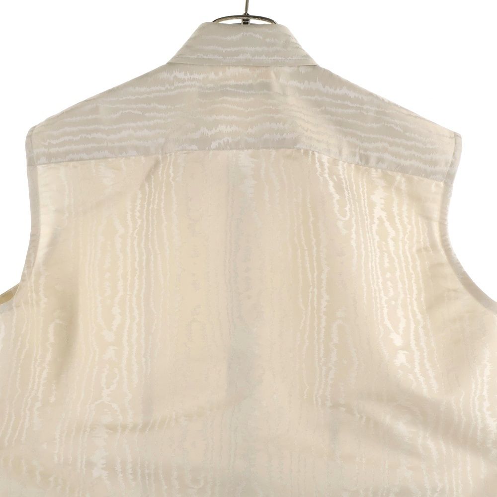  JOHN ジョンローレンスサリバン MOIRE SHIRT 3 A 003 0424 02 ノースリーブ シャツ カットソー ホワイト その他 メンズ