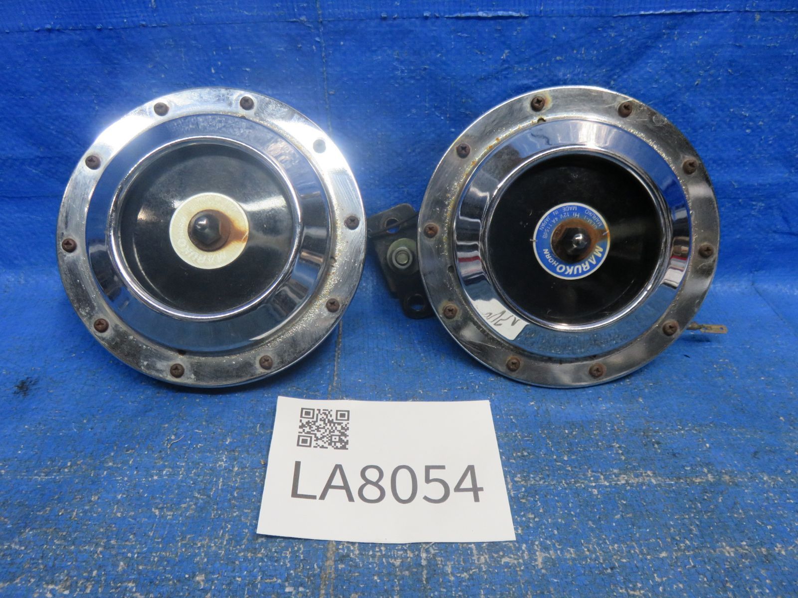 LA8054* 音出しOK マルコホーン Hi/Lo ペアセット クラクション