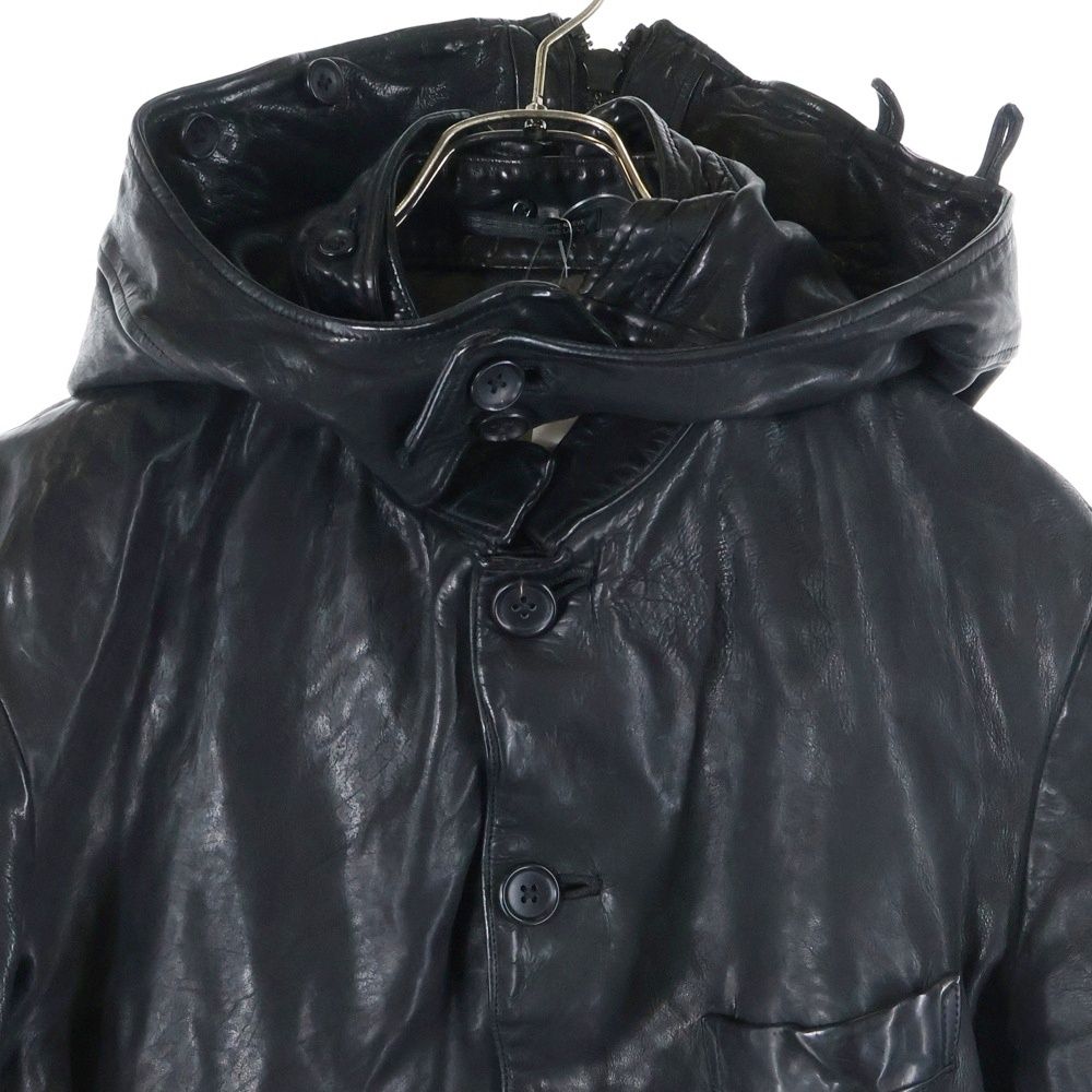 カウレザージャケット　ヨウジヤマモトプールオム ヨウジヤマモトプールオム YOHJI YAMAMOTO POUR レザージャケット