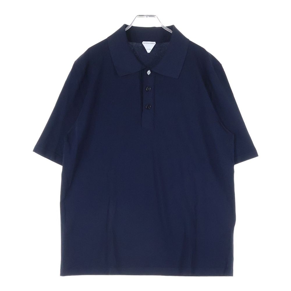 BOTTEGA VENETA ボッテガヴェネタ UNIFORM ユニフォーム ポロシャツ 半袖シャツ 735630 ネイビー