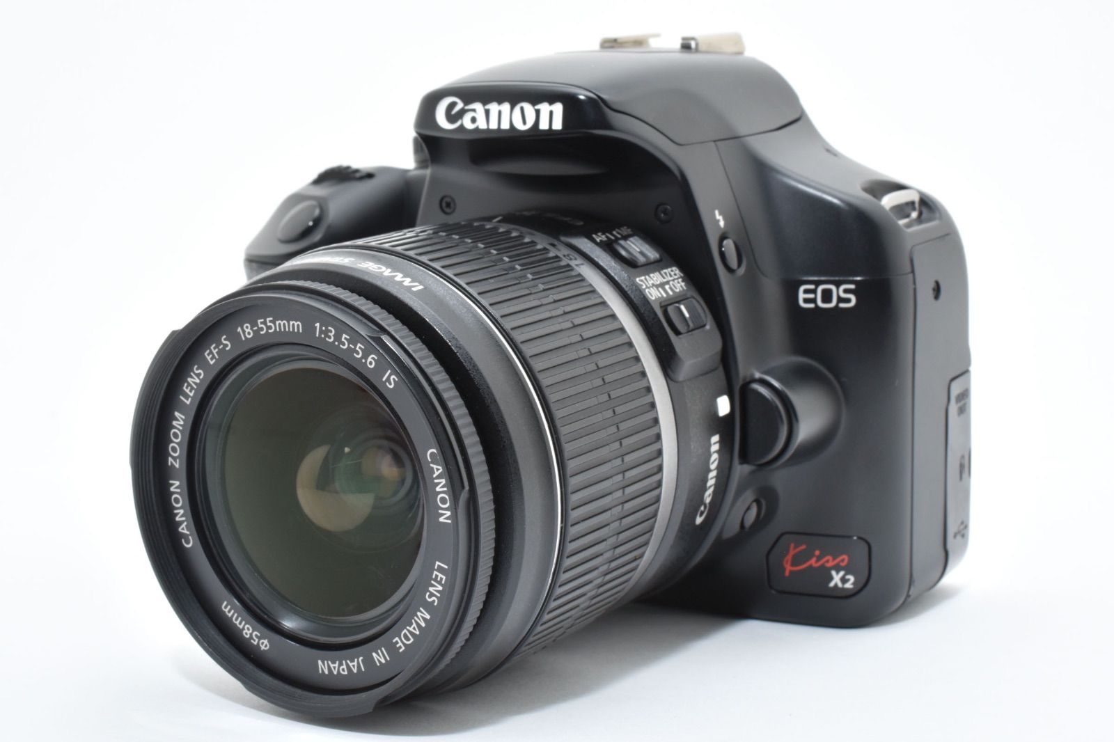 キヤノン Canon EOS Kiss X2 デジタル一眼レフカメラ スマホ転送可能