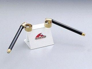 ハリケーン HS 0011 B ｾﾊﾟﾊﾝ用 ﾊﾝﾄﾞﾙﾊﾞｰ左 右set ﾌﾞﾗｯｸ 直管ﾀｲﾌﾟ