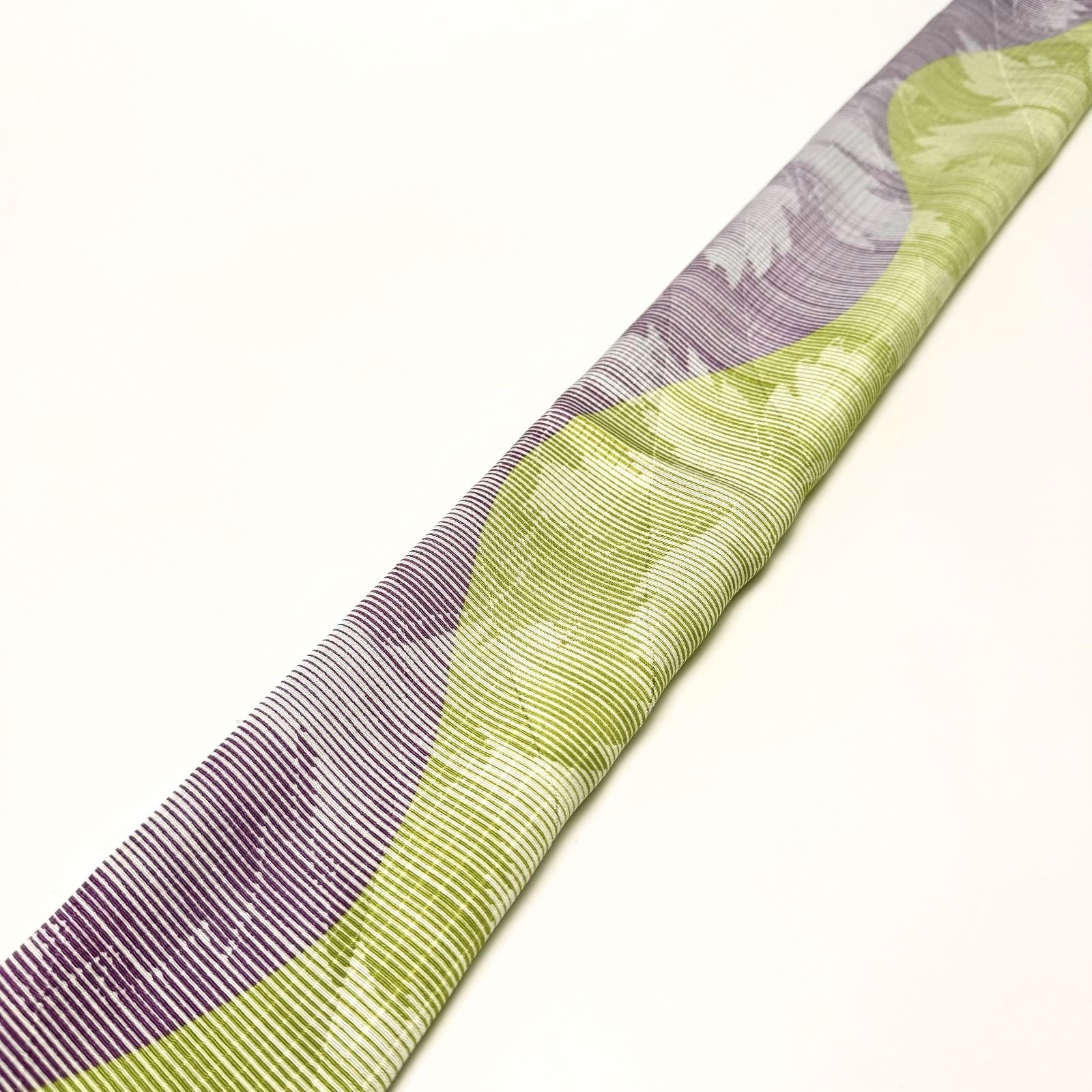  帯揚げ 和小物さくら 六枚型 木の葉シルエット昼夜 0262 帯揚げ 帯留め 帯飾り