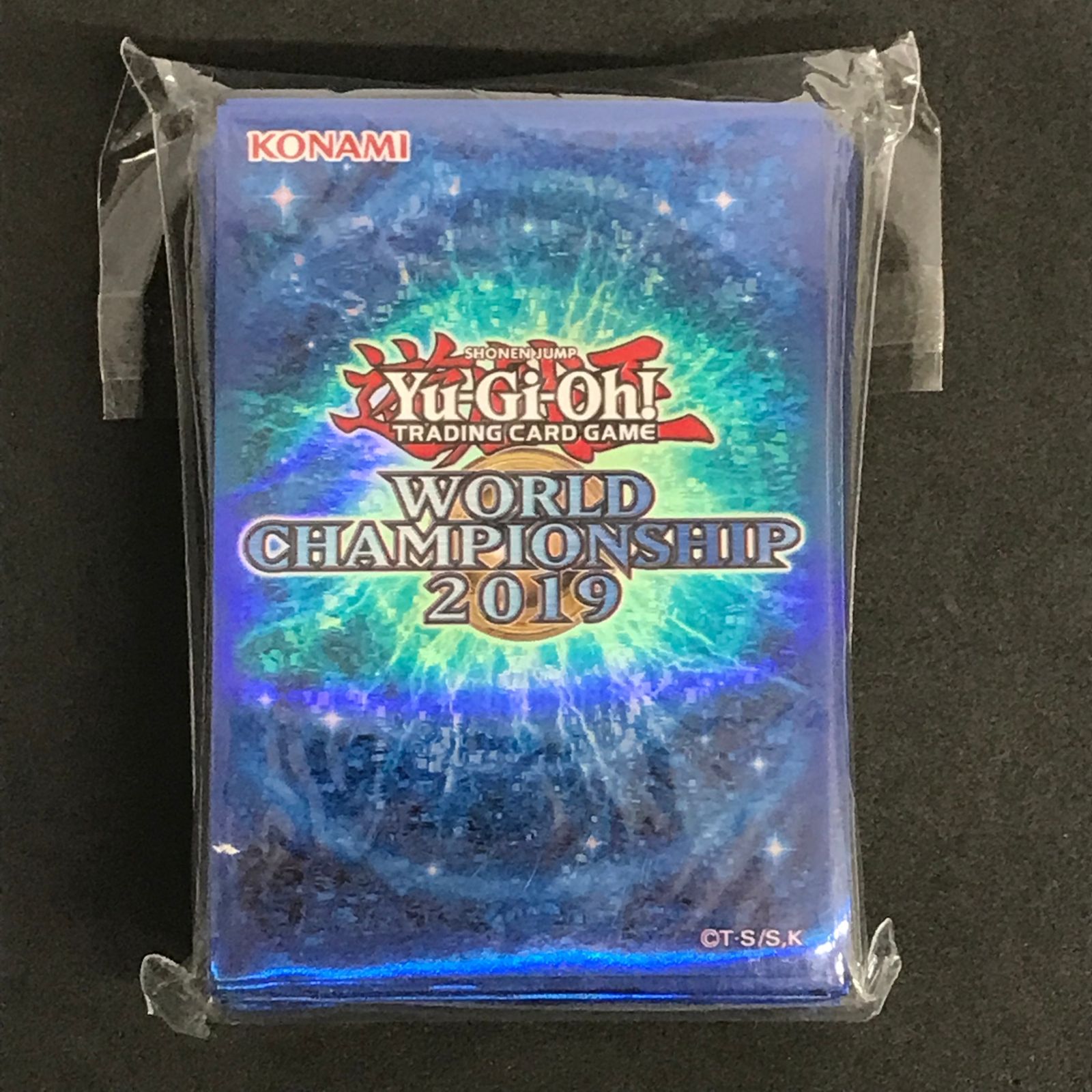 トレカサプライ 遊戯王OCG デュエリストカードプロテクター(スリーブ) ロゴ/ブルー World Championship 2019 101枚