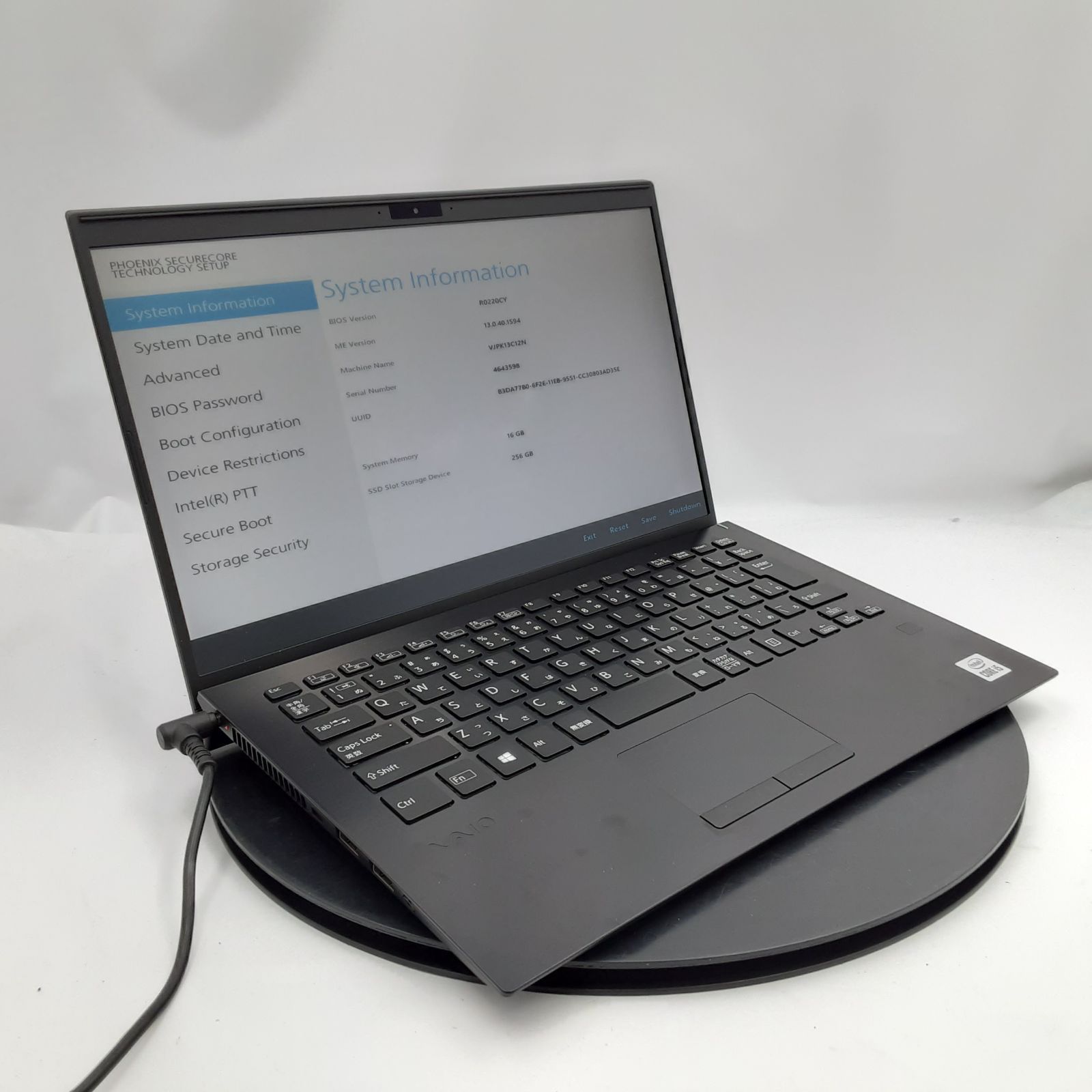 【ジャンク】VAIO VJPJ12C11N ☆液晶ムラ(大)/ジャンク☆VAIO VAIO Pro PK VJPK13C12N [Core i5