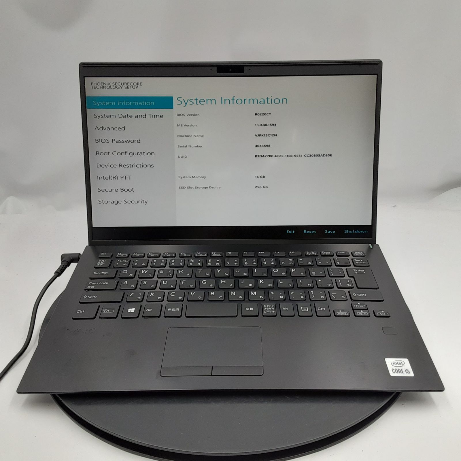 ☆液晶ムラ(大)/ジャンク☆VAIO VAIO Pro PK VJPK13C12N [Core i5