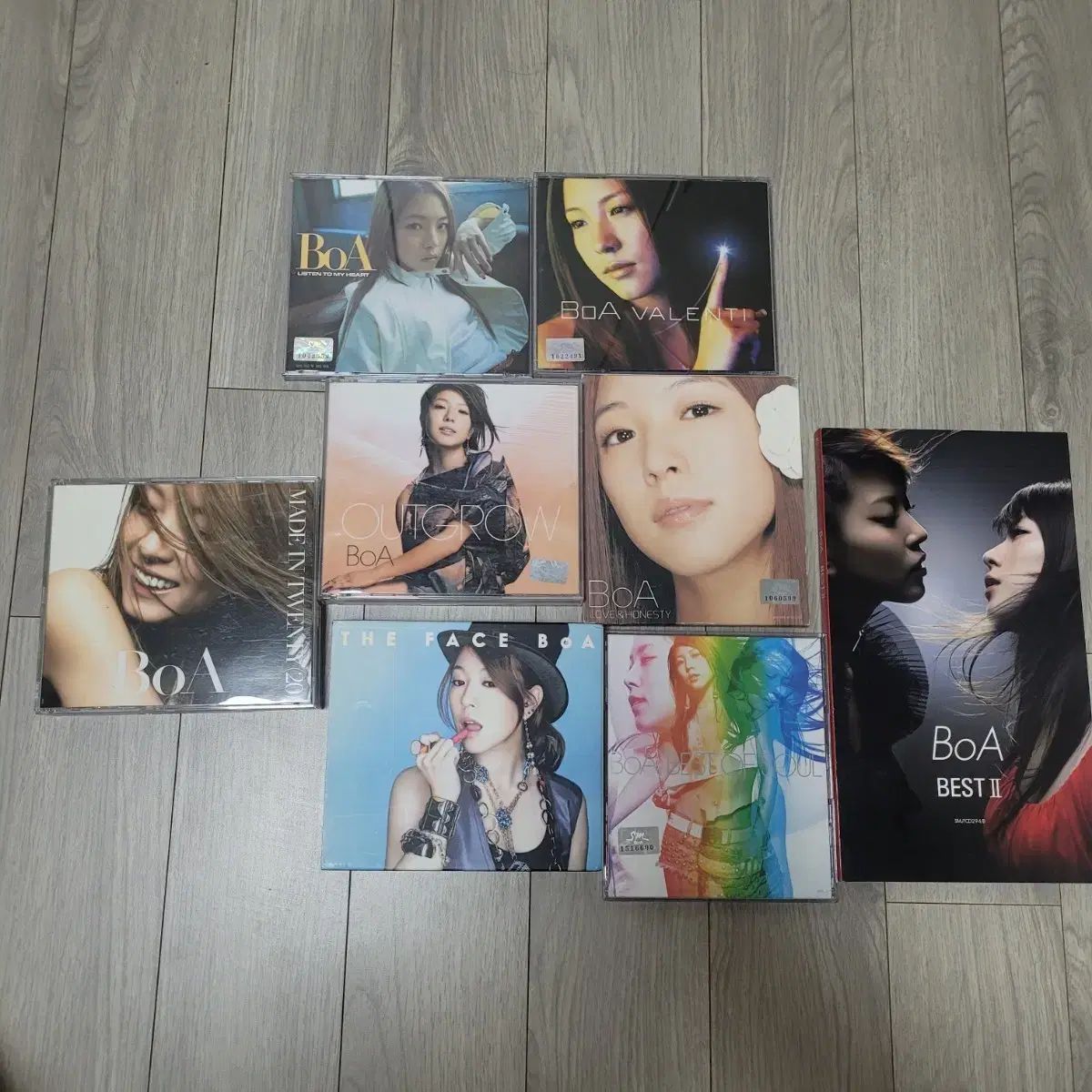 BoA(ボア) BoA 日本 アルバム ライセンス CD コレクション (合計) 8