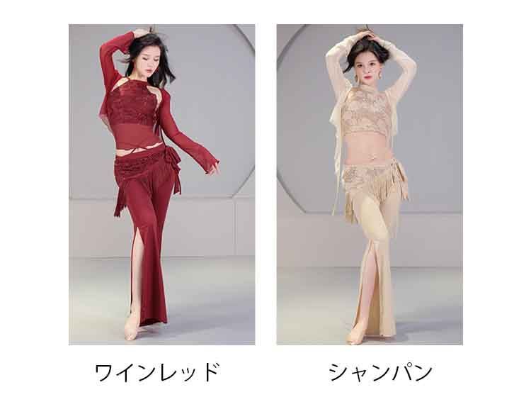 Bellydance costume ダンス練習着 ベリーダンス レッスン着 トップス