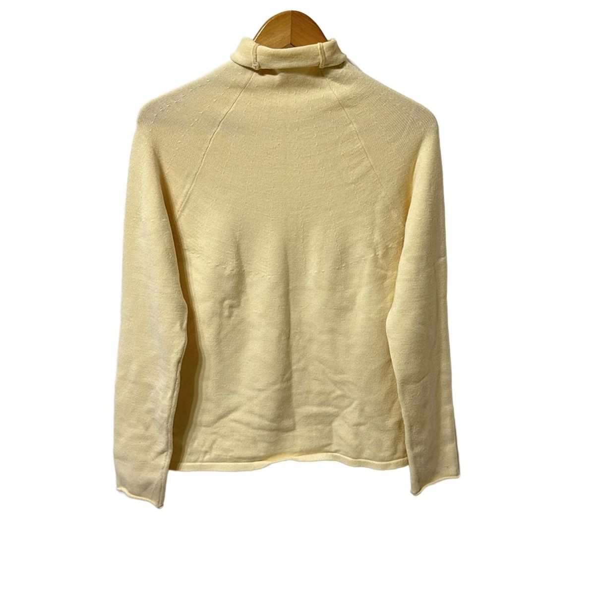 CLANE クラネ 長袖カットソー サイズ1 S レディース - アイボリー タートルネック