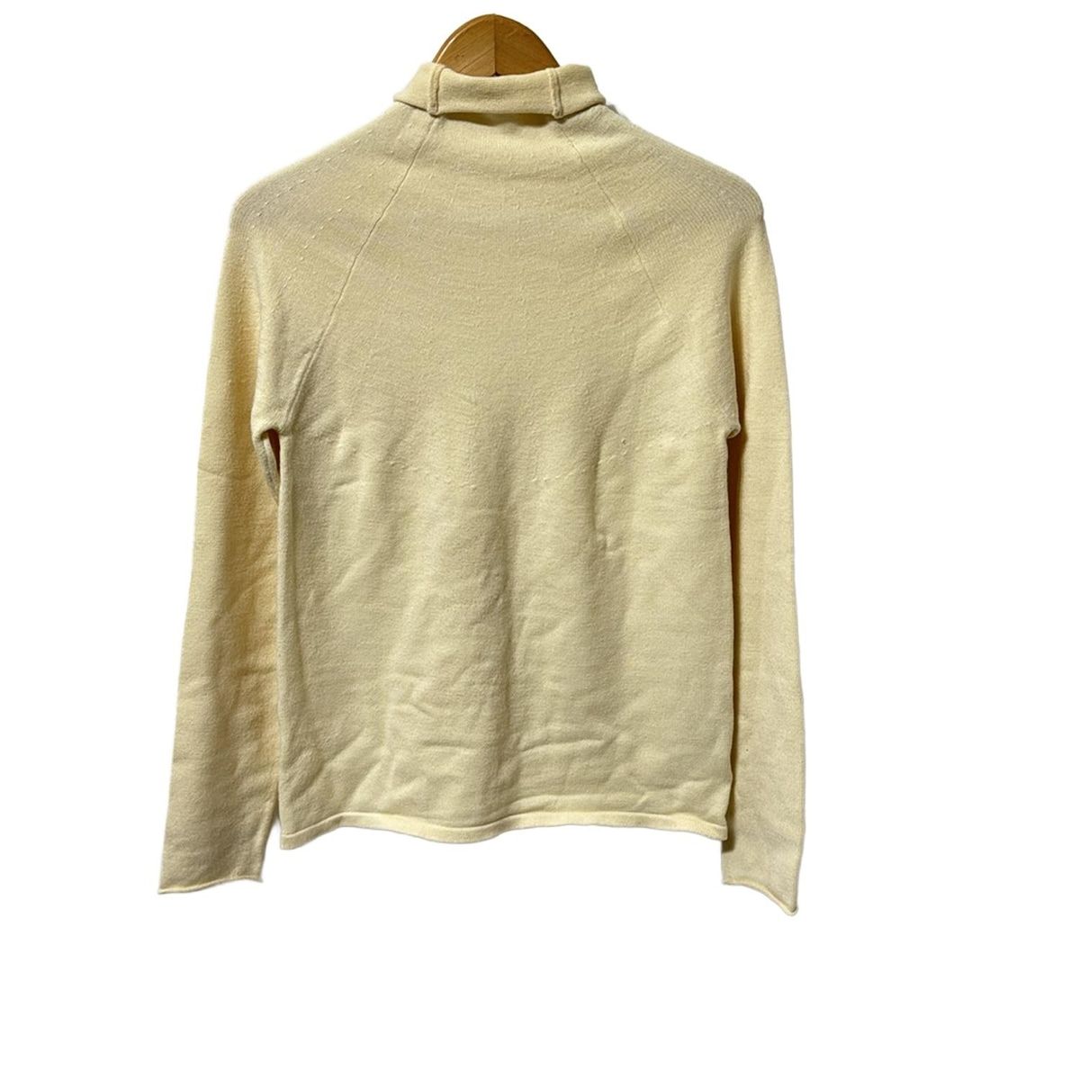 CLANE クラネ 長袖カットソー サイズ1 S レディース - アイボリー タートルネック