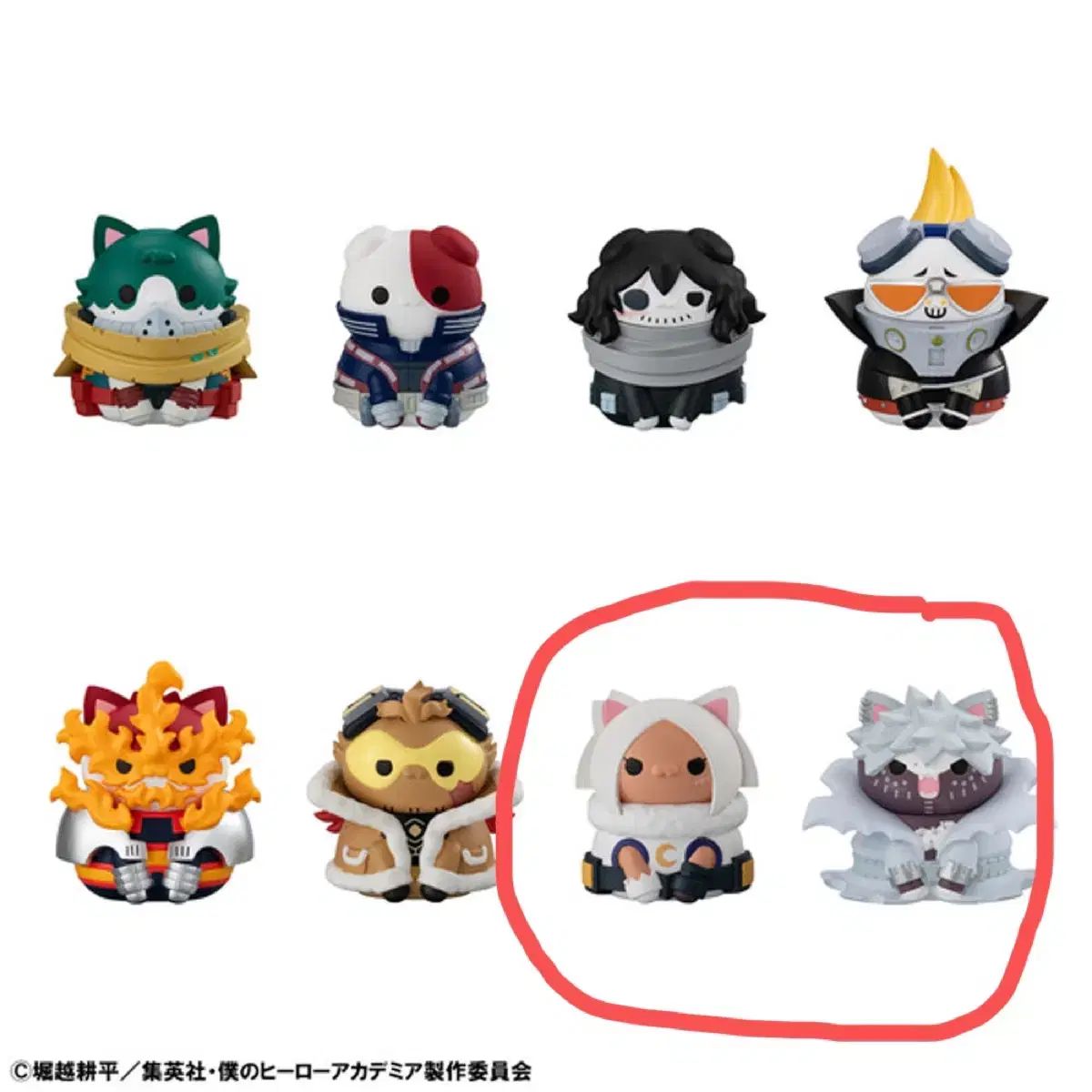 まとめ売り)僕のヒーローアカデミア ヒロアカ MEGA CAT 荼毘+ミルコ 僕