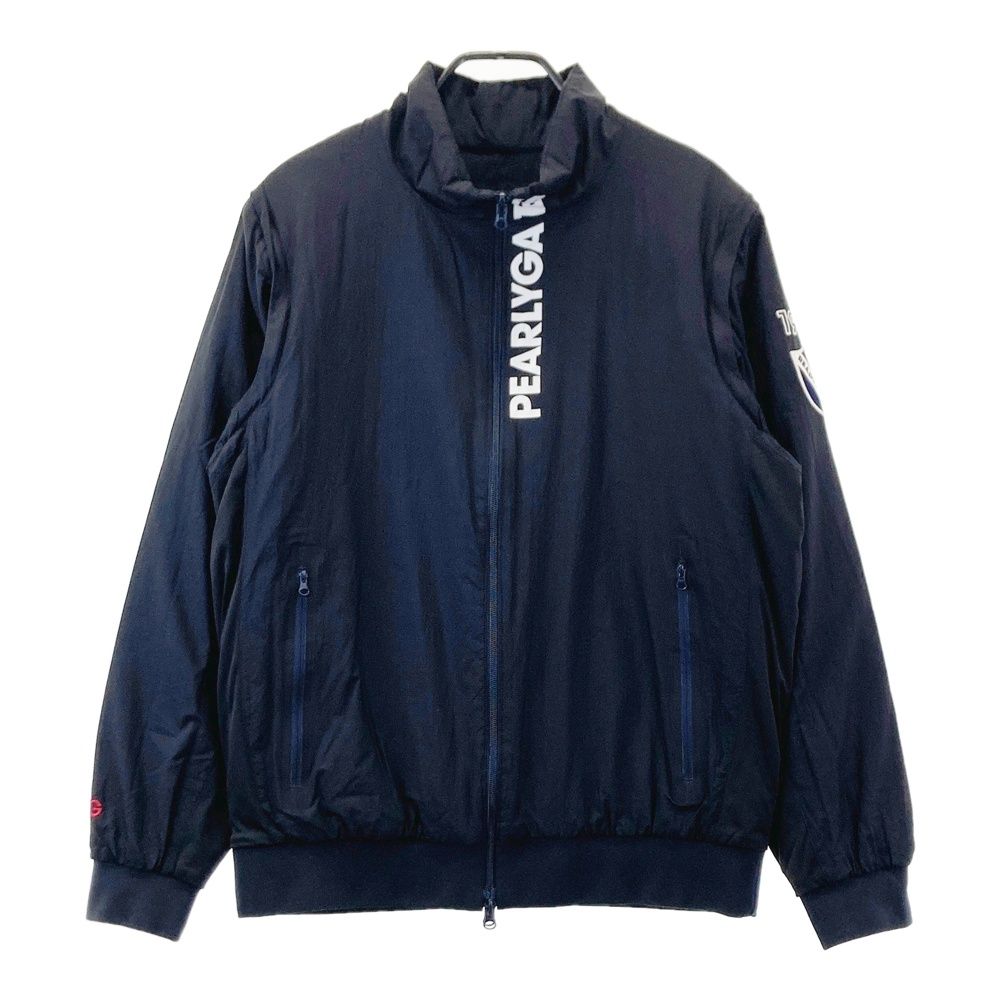 サイズ 7 PEARLY GATES パーリーゲイツ 2 way リバーシブル 中綿ジャケット ネイビー系 ゴルフウェア メンズ ストスト
