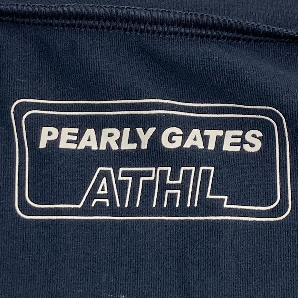 サイズ：0 PEARLY GATES パーリーゲイツ 長袖インナーTシャツ プリント