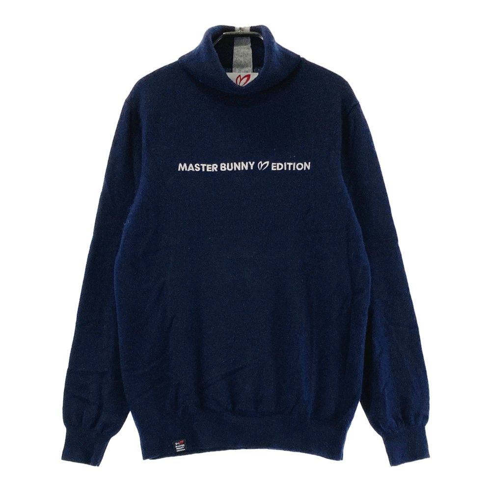 MASTER BUNNY EDITION ネイビー Vネックセーター 5カシミヤ MASTER BUNNY EDITION ネイビー Vネックセーター 5カシミヤ MASTER