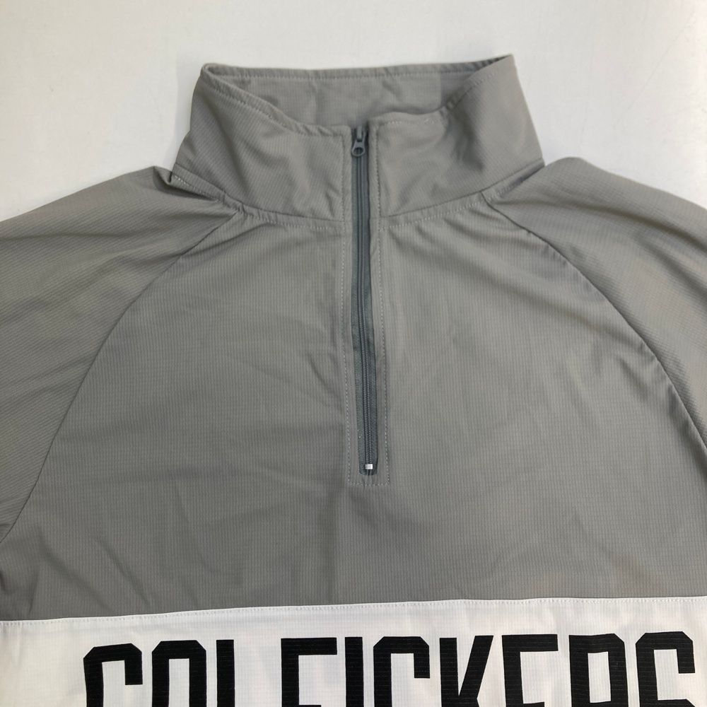 サイズ：L Golfickers ゴルフィッカーズ 半袖ハーフジップTシャツ