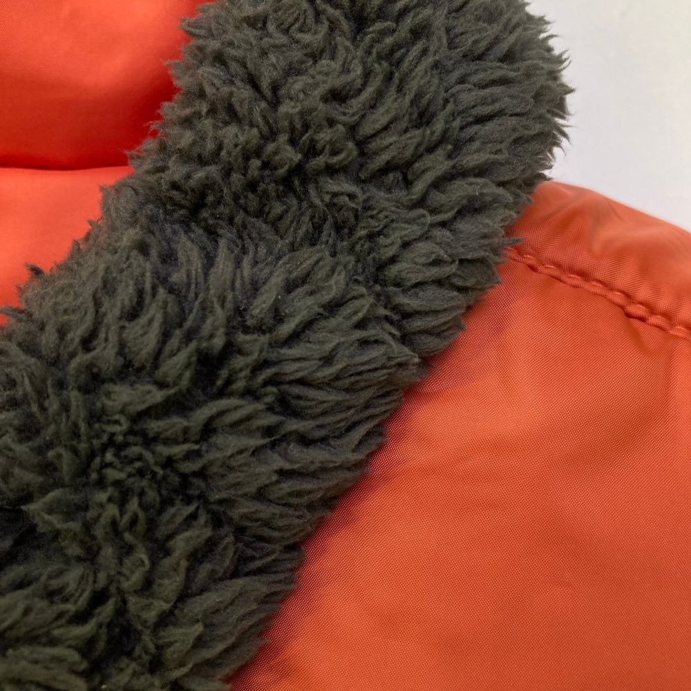 サイズ：LL AND PER SE アンパスィ リバーシブル中綿ジップベスト ボア