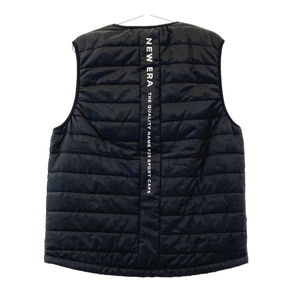 サイズ XL ERA ニューエラ ジップ 中綿ベスト ブラック系 ゴルフウェア メンズ ストスト