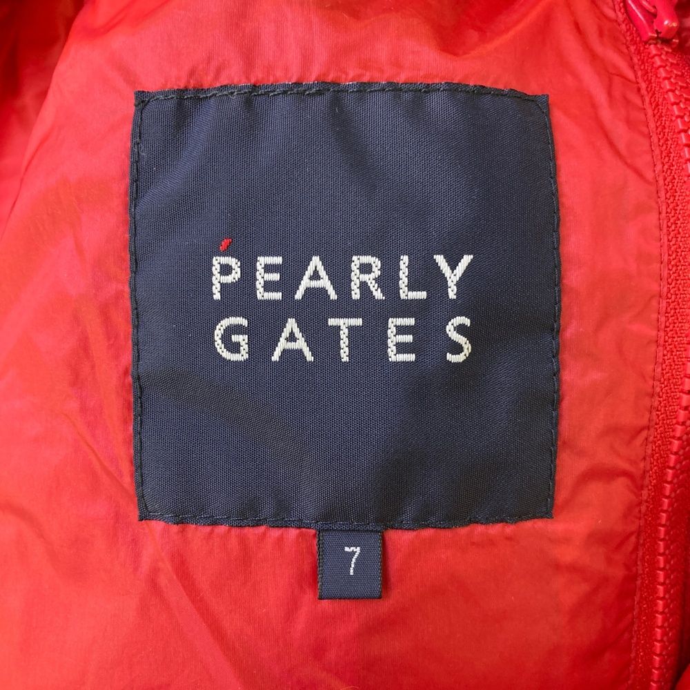 サイズ：7 PEARLY GATES パーリーゲイツ 多機能 ダウンジャケット