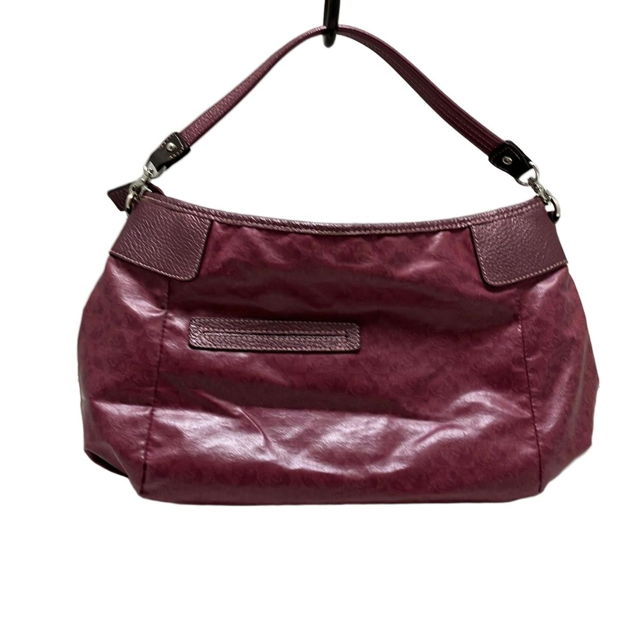 レディース PELLE BORSA(ペレボルサ) ハンドバッグ - ボルドー×ピンク 