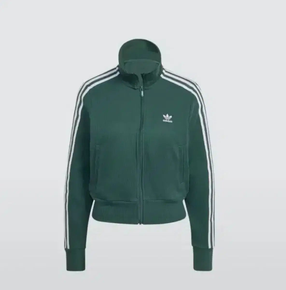 アディダス ファイヤーバード ニット トップス グリーン L