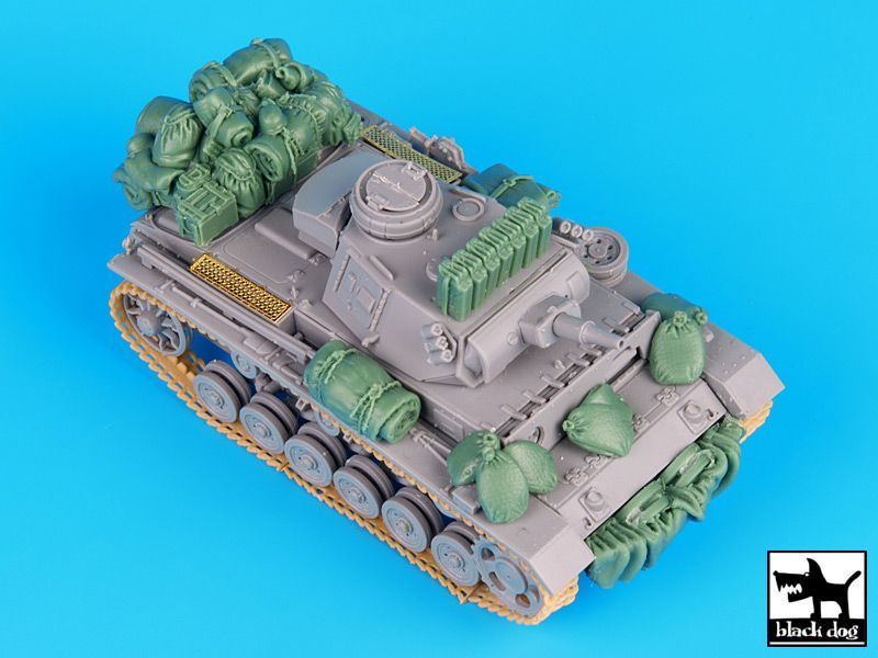 ブラックドッグ T72037 1/72 ドイツ軍 III号戦車N型 ドイツ・アフリカ