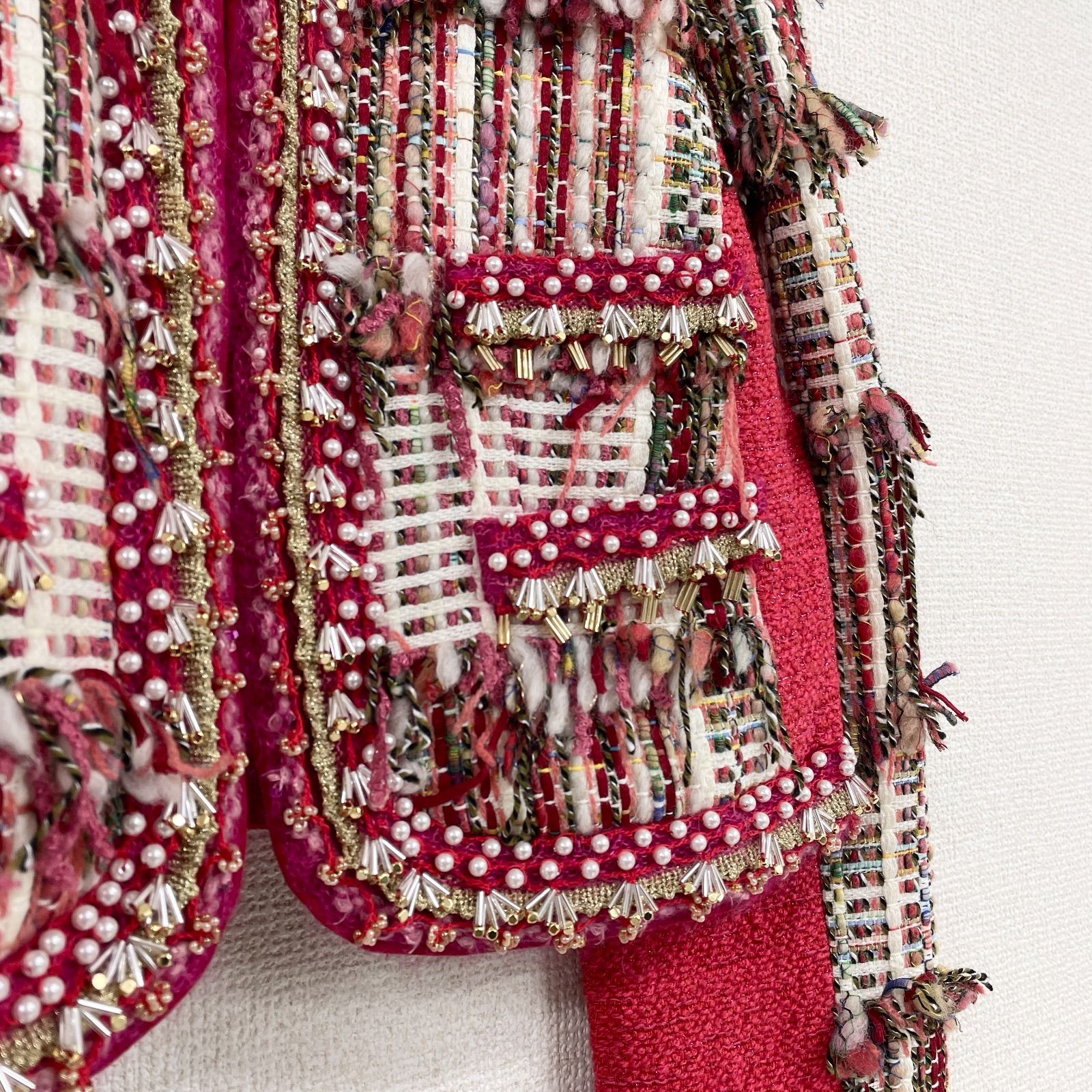 leur logette ルールロジェット ノーカラージャケット ファンシー