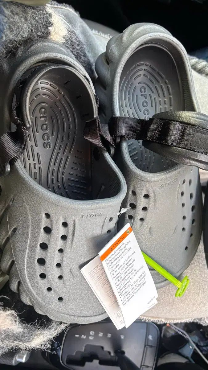 クロックス エコー クロッグ グレー 240 mm