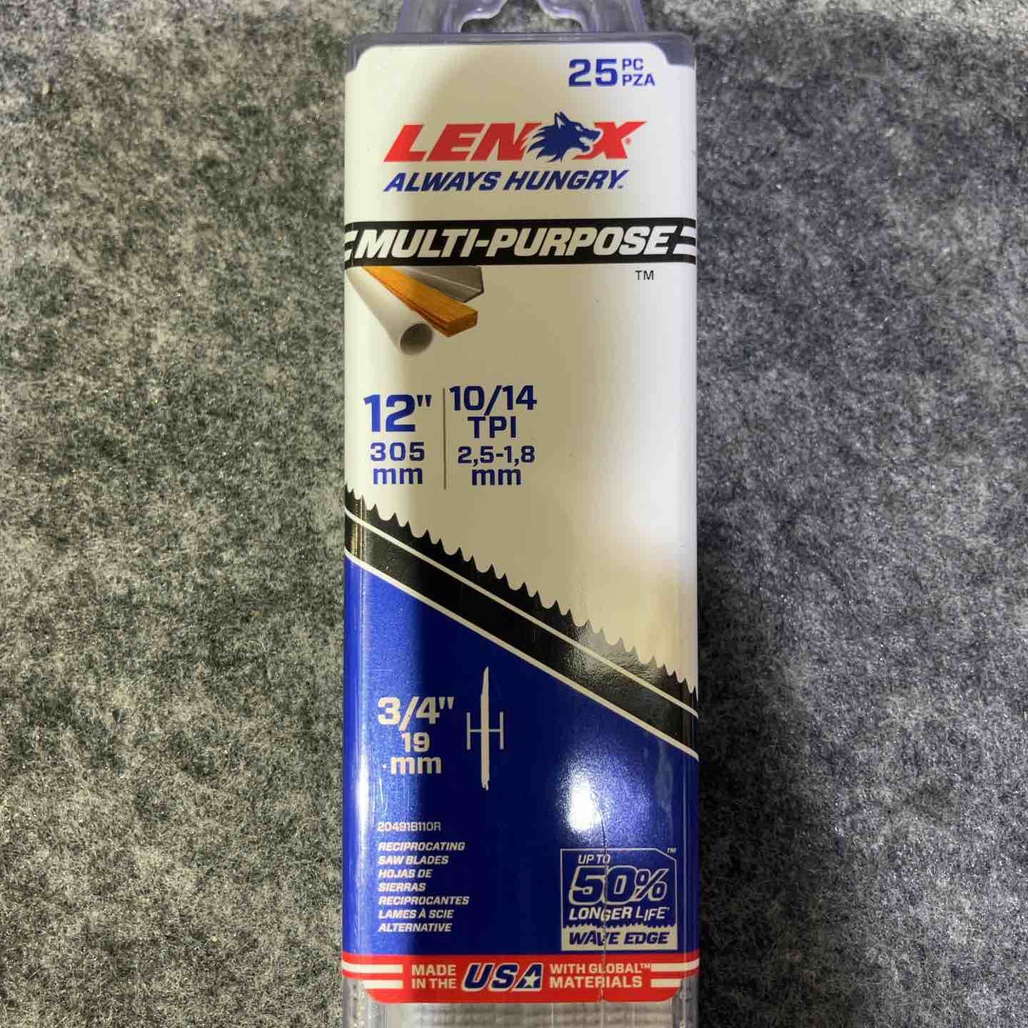 レノックス LENOX セーバーソーブレード 入 300 mm 6箱セット