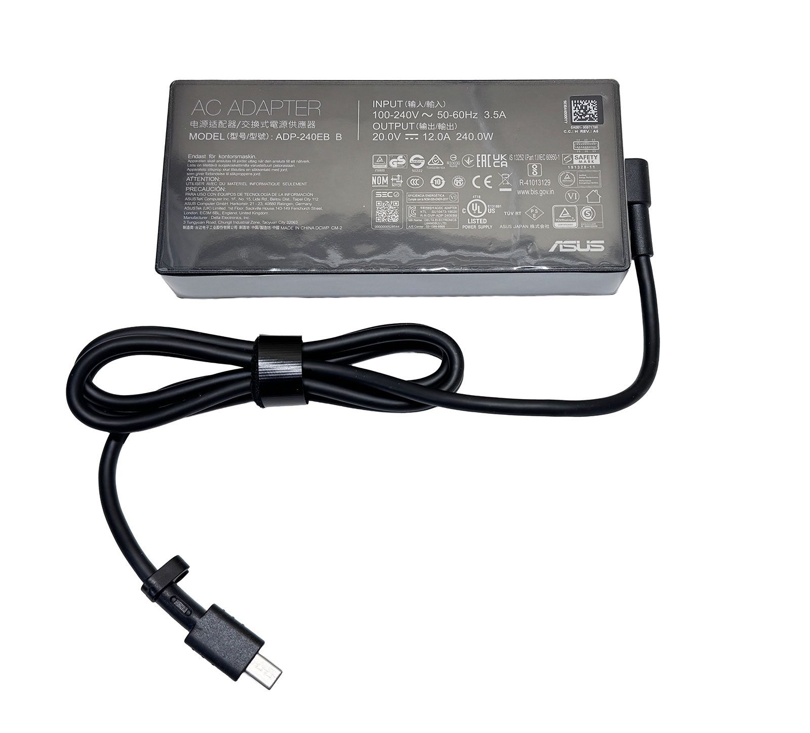 純正 ASUS 240W ACアダプター スリムパワージャック対応 ゲーミングPC