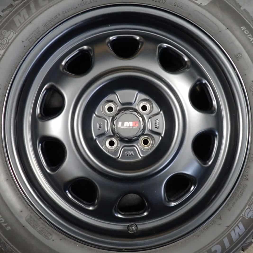 冬4本SET 会社宛 195 60 R 17 6 5 J 90 H ミシュラン X ICE SNOW マイスター LMG マットブラック NO Y 0080