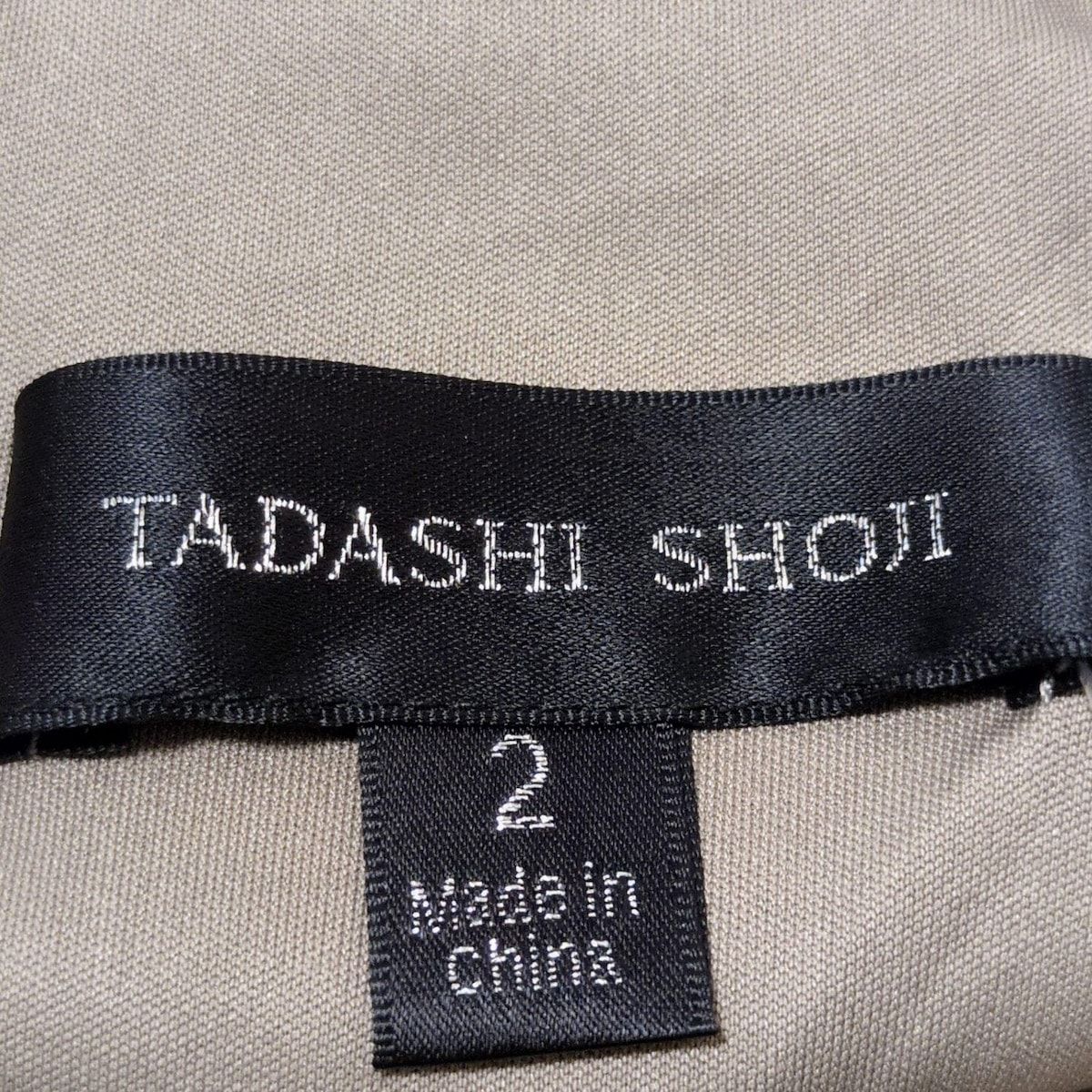 TADASHISHOJI(タダシショージ) ワンピース サイズ2 M レディース美品