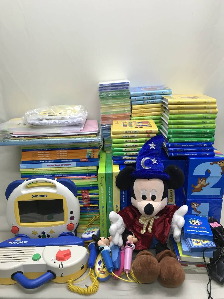 ディズニー World of Englishワールドオブイングリッシュジャンク ジャンク ディズニー英語システム WORLD Of ENGLISH/ワールドオブ