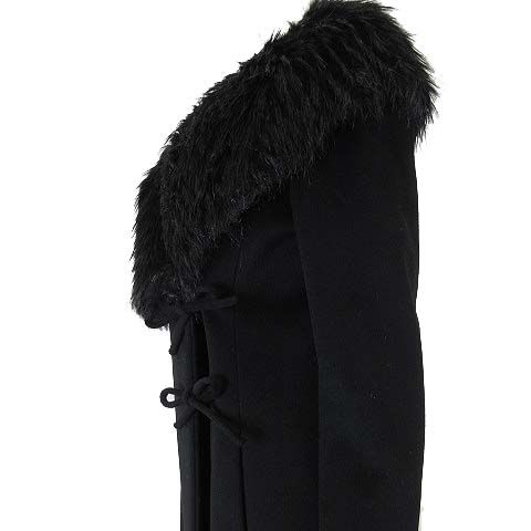 クロエ CHLOE コート ロングコート マキシ丈 ウール ファー襟