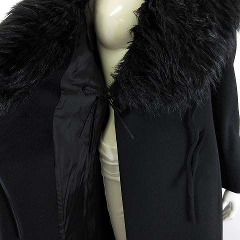 クロエ CHLOE コート ロングコート マキシ丈 ウール ファー襟