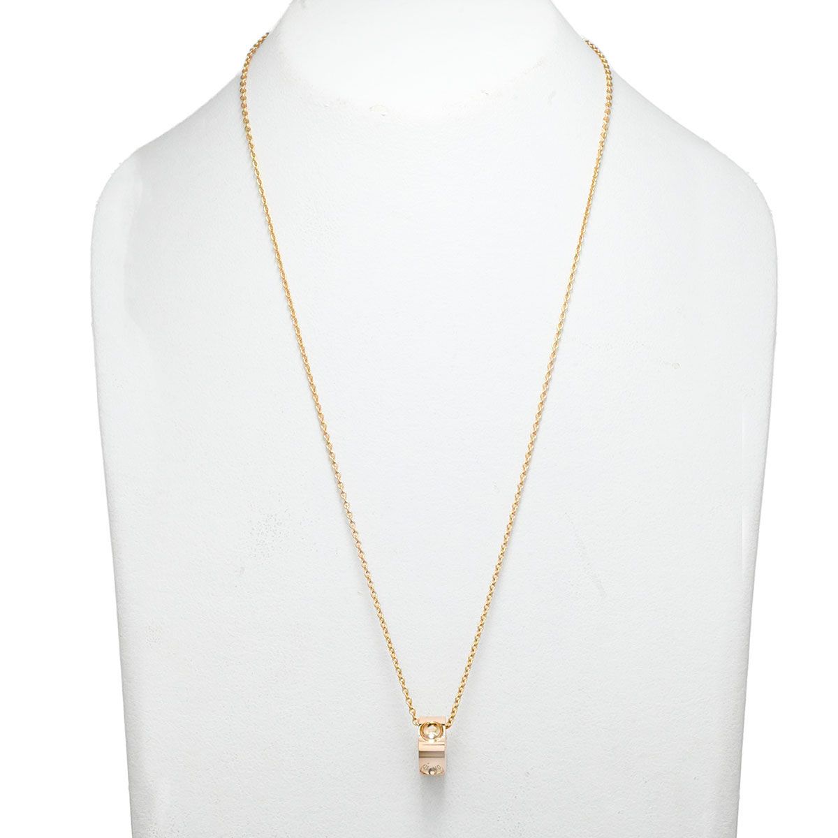 ルイヴィトン LOUIS VUITTON 750 YG K 18 イエローゴールド パンダンティフアンプラント ネックレス レディース