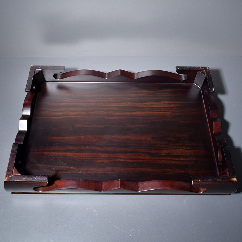 花台  香炉台 唐木 黒檀 栽台 花台 香炉台 平卓 木工 工芸品 ディスプレイ 横幅:約